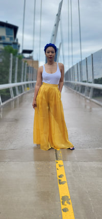 Dubai Satin Palazzo Pant