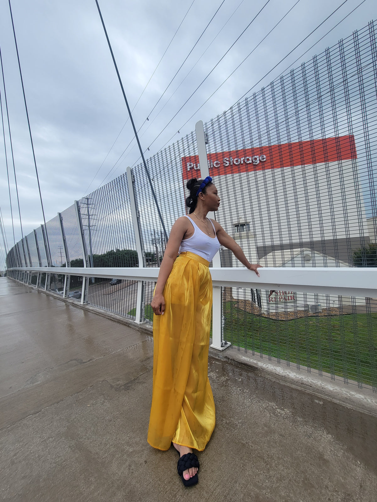 Dubai Satin Palazzo Pant