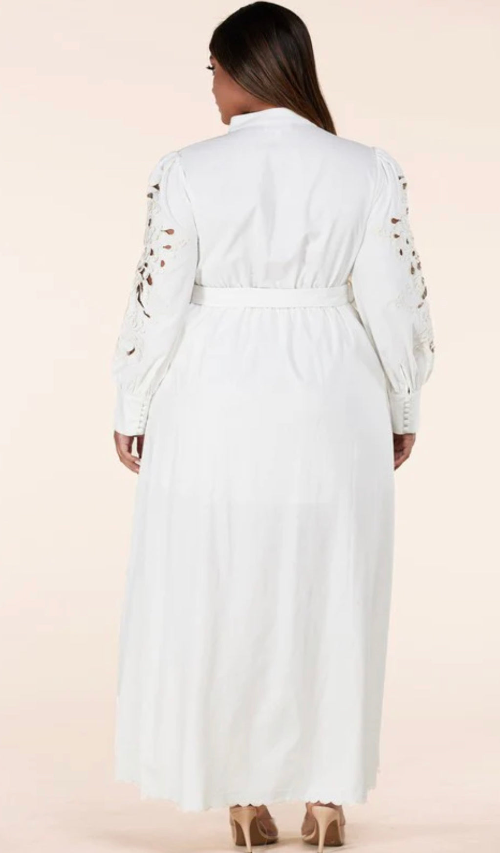 Creamy Dream Maxi Plus Dress