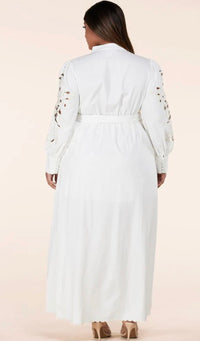 Creamy Dream Maxi Plus Dress