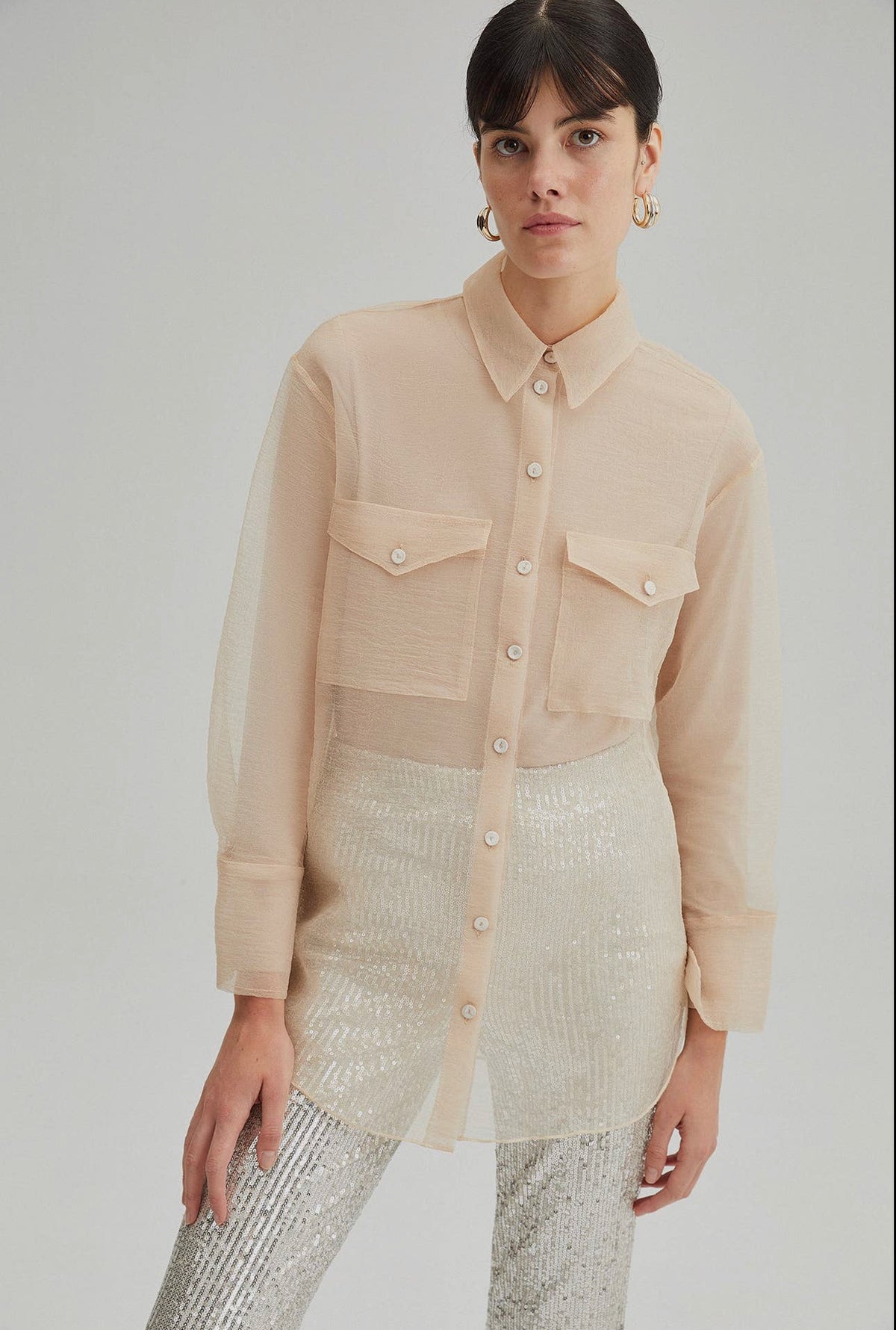 Cool Organza Chic Shirt