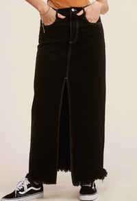 Mendoza Edgy Denim Skirt