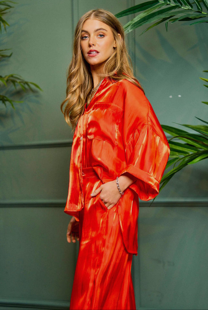 Lustrous Sunkissed Top