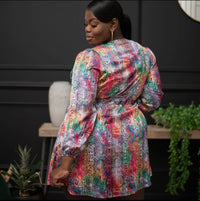 Curve Me Satin Dress