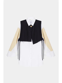 City Poplin Duo: Shirt & Vest