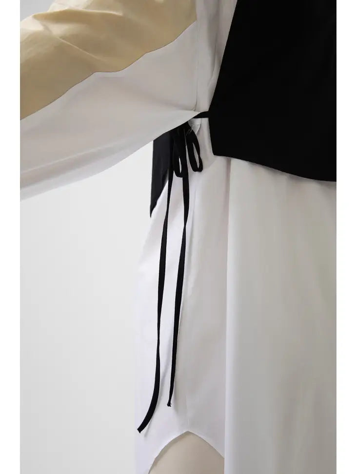 City Poplin Duo: Shirt & Vest