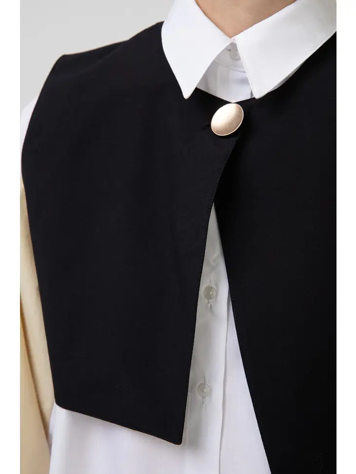 City Poplin Duo: Shirt & Vest