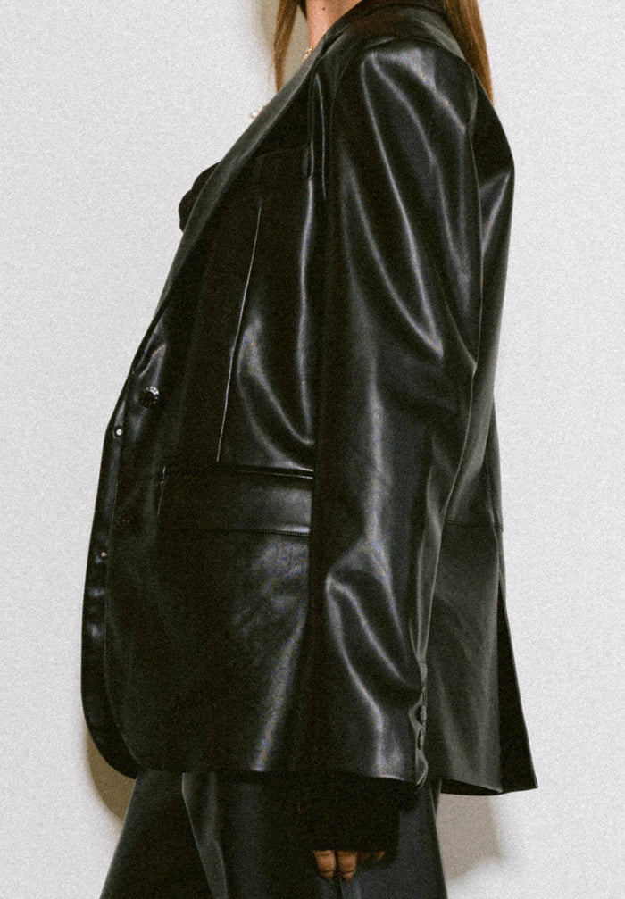 Vegan Blazer Jacket