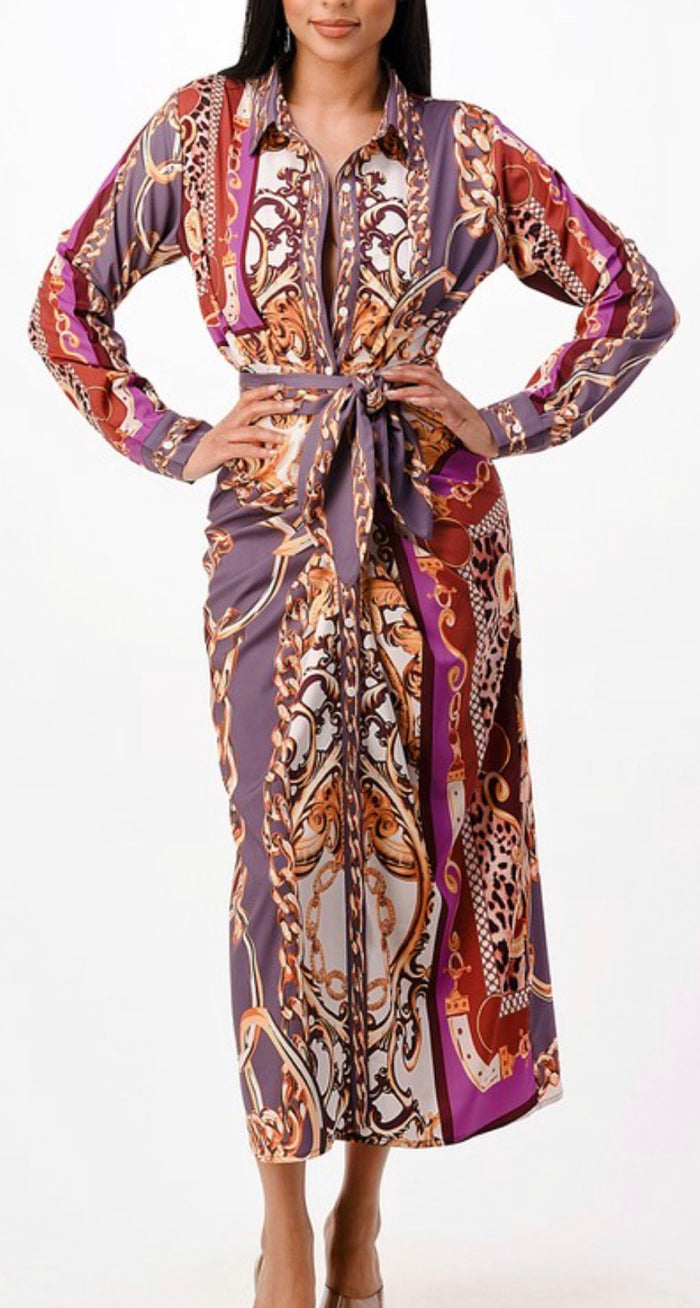 Print Me Wrap Dress