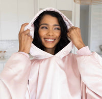 Silky Satin Self-Care Hoodie