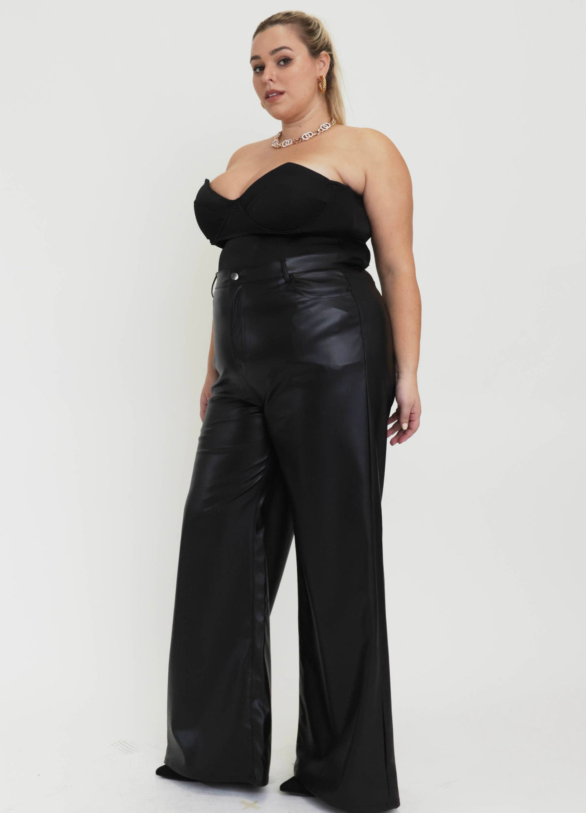 Vibrate Black  Pant Plus