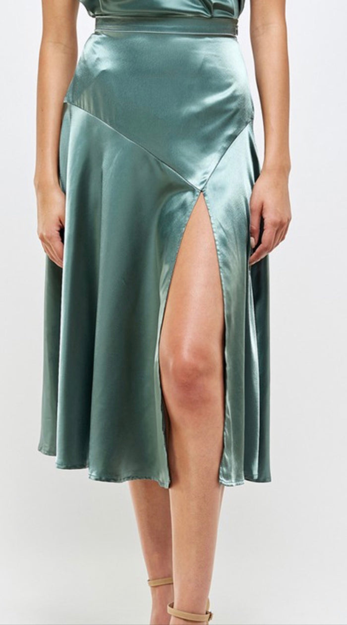 Satin Effect Skirt