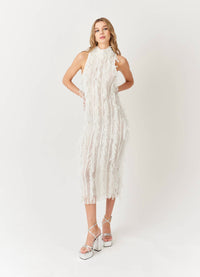 Moroccan Ruffle Midi Dress