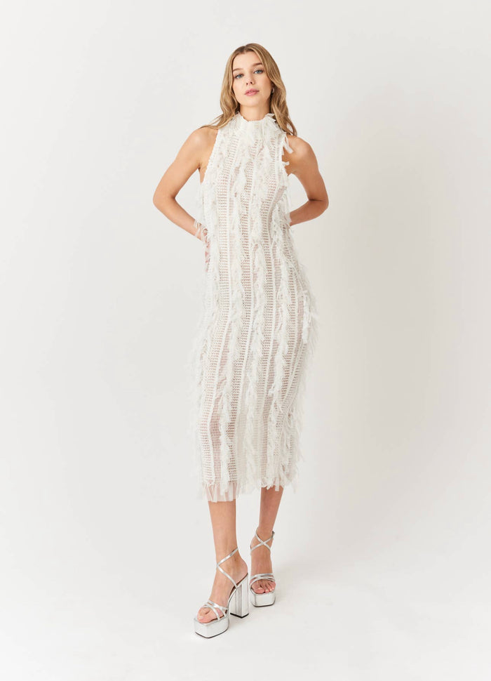 Moroccan Ruffle Midi Dress