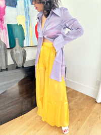 Dubai Satin Palazzo Pant