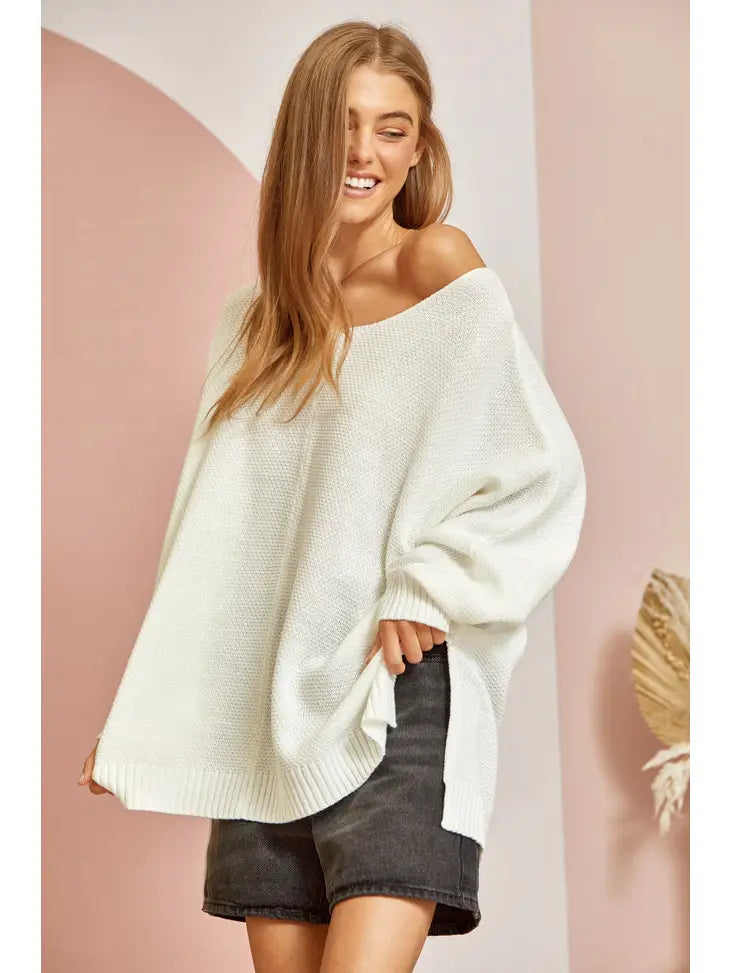 Weekend Simplicity Oversized Sweater